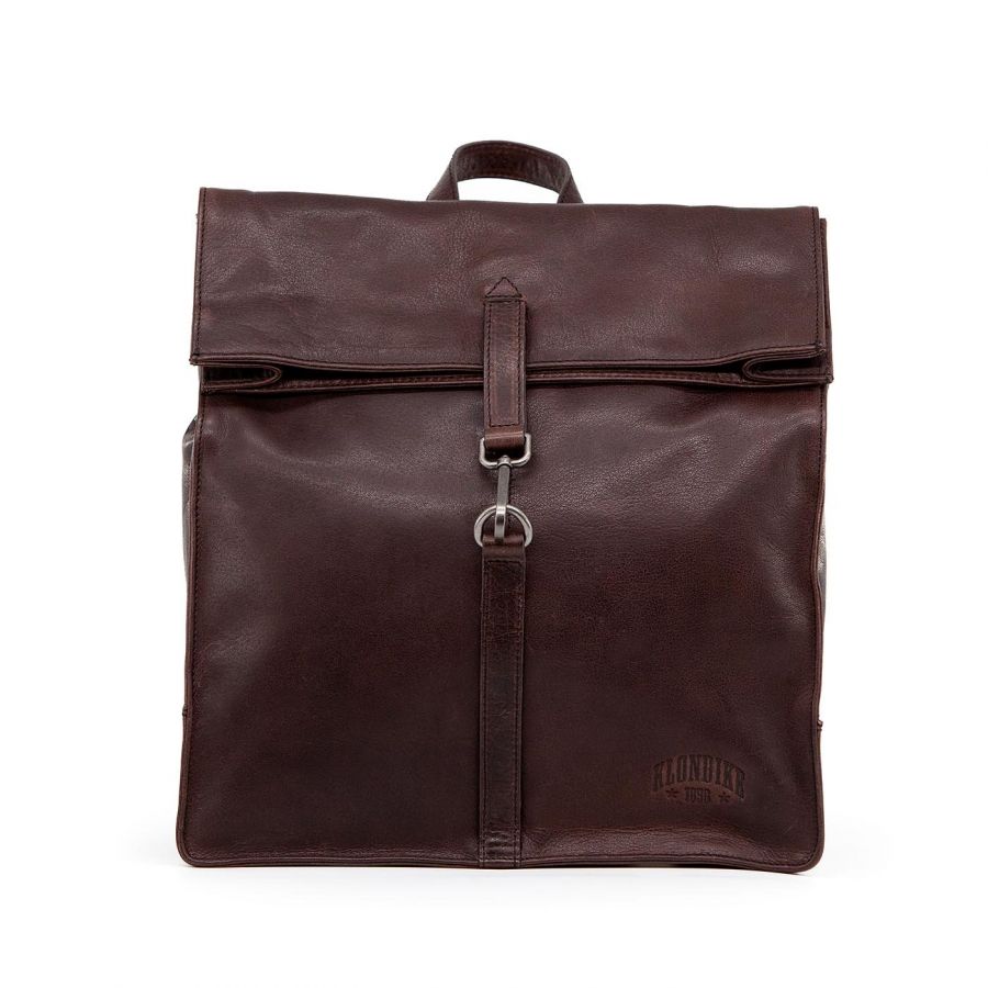 Женский кожаный рюкзак Klondike Digger Mara, темно-коричневый