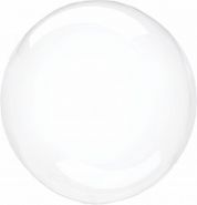 Сфера 3D, Deko Bubble 22''/ 56 см, прозрачный, Китай