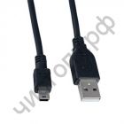 Кабель USB 2.0 Aм вилка(папа)--mini-B(miniUSB) вилка(папа) 5P длина 0,5 м. PERFEO (U4304)