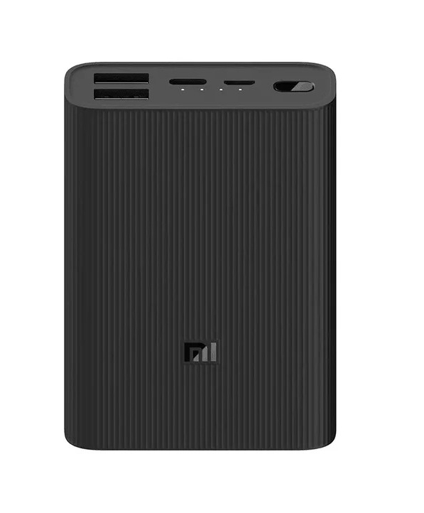 Аккумулятор Xiaomi Mi Power Bank 3 Ultra compact 10000 mAh (Черный) RU/EAC