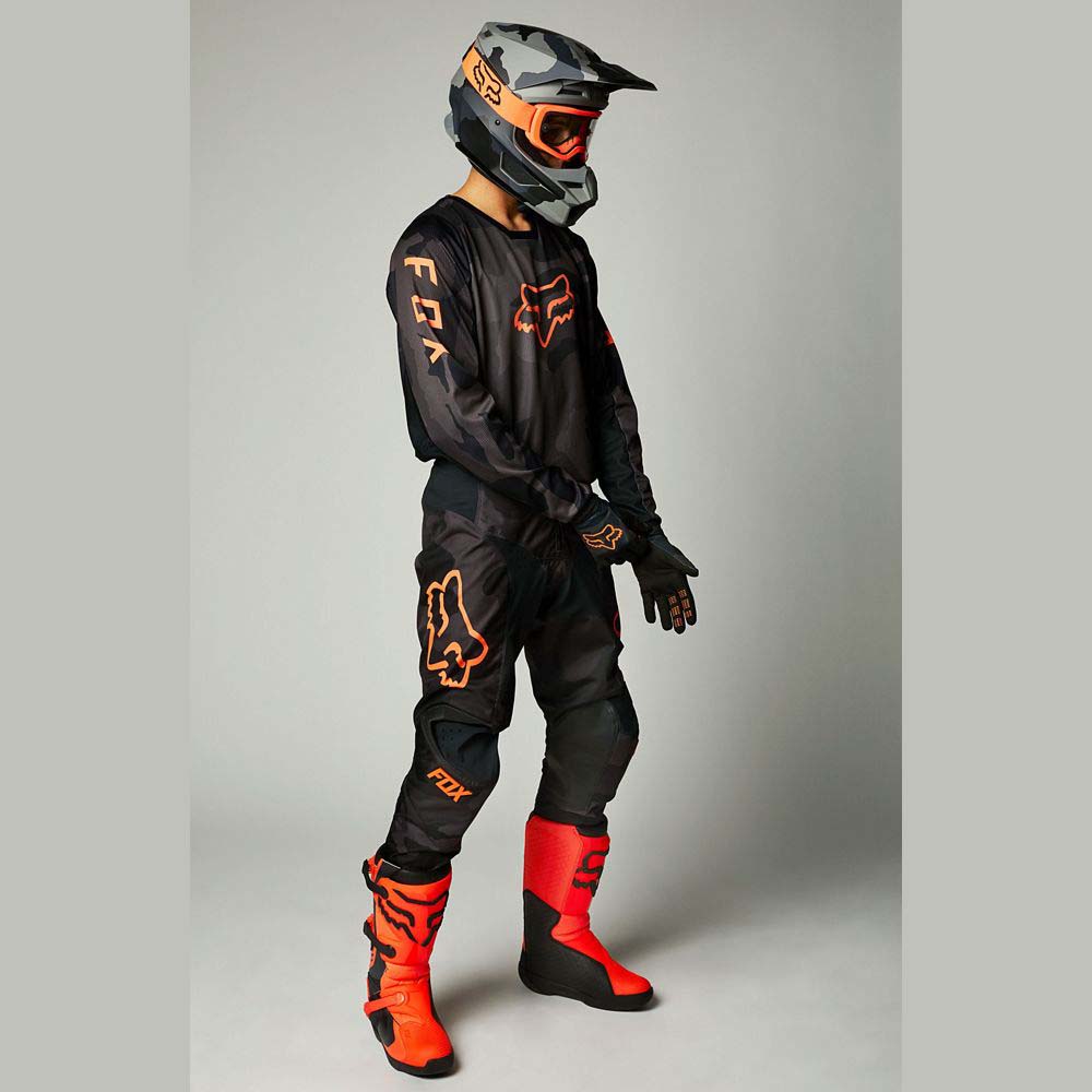 Fox 180 Trev Black Camo (2022) джерси и штаны для мотокросса