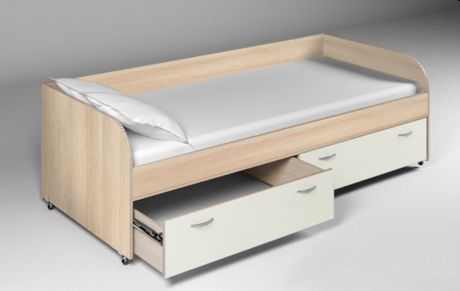 Фанки Кидз - Кровать низкая со спальным местом 180х80 см
