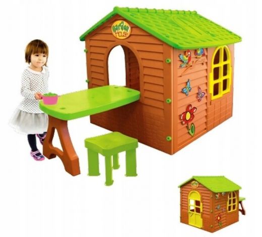 Большой домик для детей+стол,стул