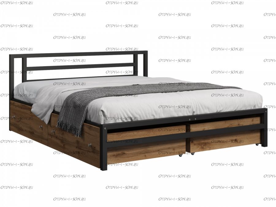 Кровать Титан Лофт, все размеры