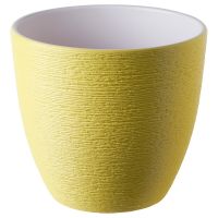 SKAKIG СКАКИГ, Горшок цветочный, желтый, 19 см - 704.849.28