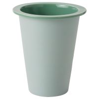 FNITTRIG ФНИТТРИГ, Кашпо, д/дома/улицы зеленый, 12 см - 204.795.33