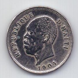 5 сантимов 1904 Гаити AUNC