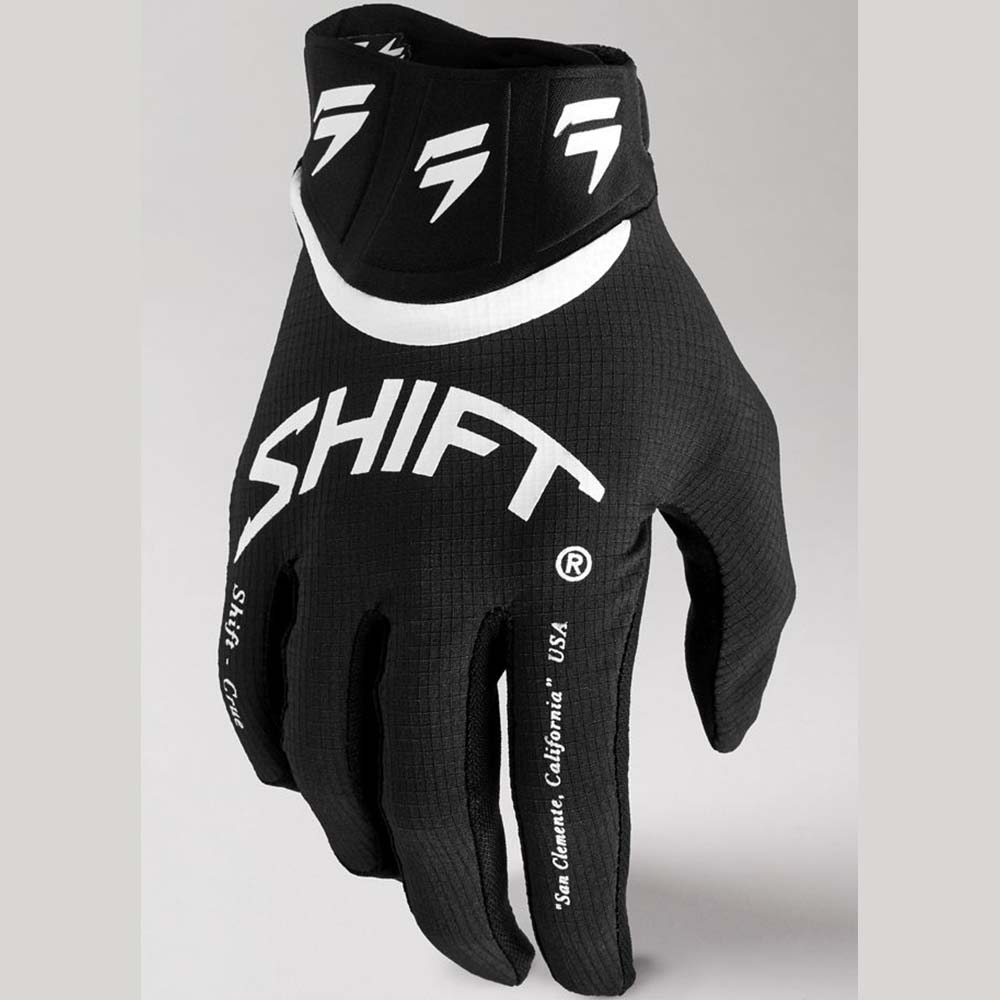 Shift White Label Bliss Black/White перчатки