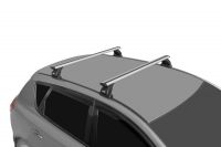 Багажник на крышу Suzuki Vitara 2015-..., без рейлингов, Lux, крыловидные дуги