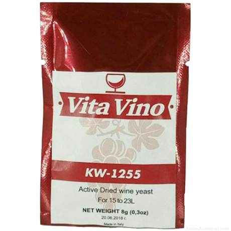 Дрожжи винные Vita Vino KW-1255 Red Wine, 8 гр