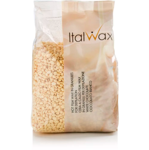 Italwax, Воск для депиляции горячий в гранулах (Белый шоколад) 1 кг