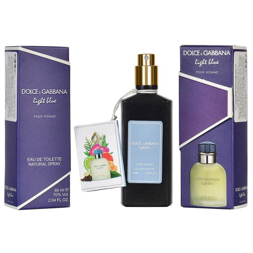 DOLCE AND GABBANA LIGHT BLUE POUR HOMME 60 МЛ