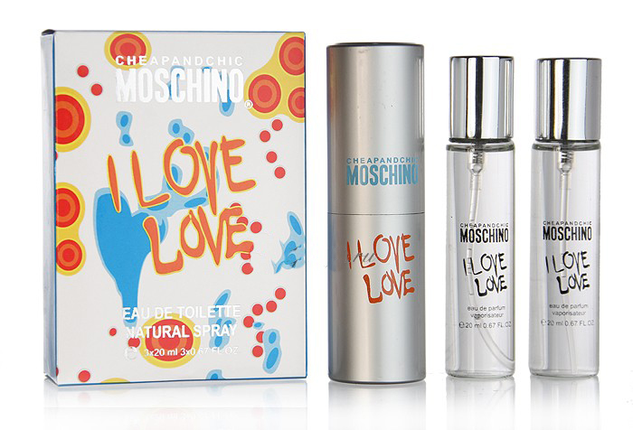Moschino I Love Love 3x20 ml