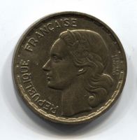 20 франков 1950 Франция XF GEORGES GUIRAUD