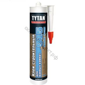 Клей строительный Tytan Professional №915 для ванных комнат белый 440г
