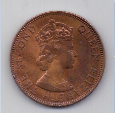 5 центов 1971 Сейшелы XF Великобритания
