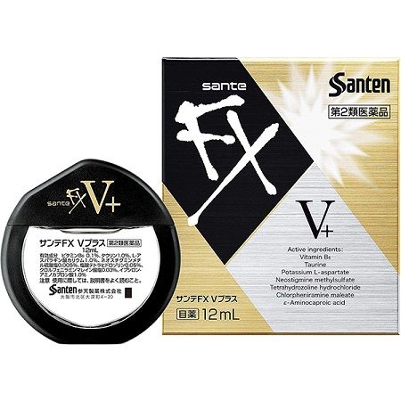 Глазные капли Sante FX V+ золото (новая упаковка)
