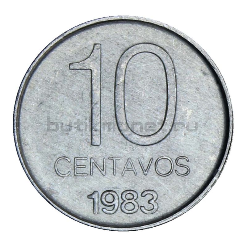 10 сентаво 1983 Аргентина
