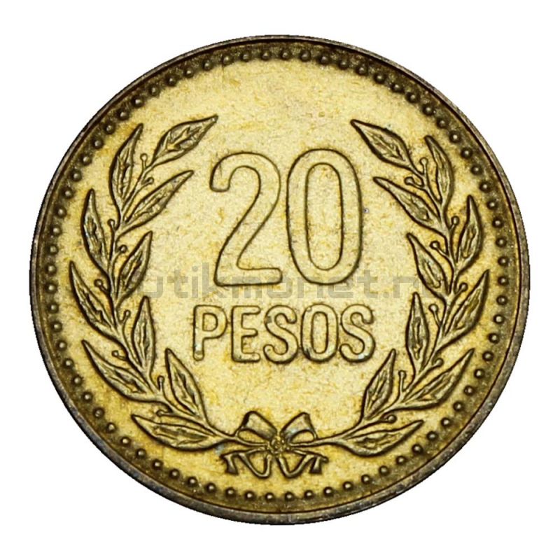 20 песо 1994 Колумбия