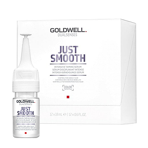 Goldwell Dualsenses Just Smooth Taming Serum - Интенсивная разглаживающая сыворотка 12х18мл