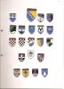 Набор значков Босния и Герцоговина (20 знаков Провинций+ Герб страны)