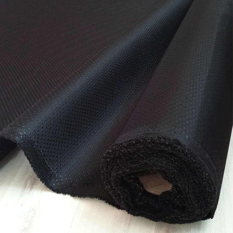 Ткань с пупырышками, JRB 128422, ширина 150 см,  цвет чёрный
