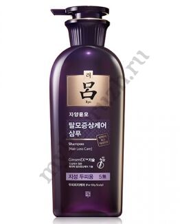 ШАМПУНЬ ПРОТИВ ВЫПАДЕНИЯ ВОЛОС ДЛЯ ЖИРНОЙ КОЖИ ГОЛОВЫ RYOE JAYANG YUNMO ANTI-HAIR LOSS SHAMPOO FOR OILY SCALP, 400 мл