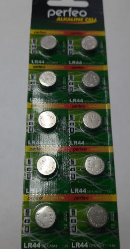 Батарейка Perfeo LR44 (357A, AG13)