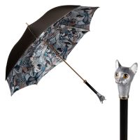 Зонт-трость Pasotti Becolore Biege Petalo Cat Lux