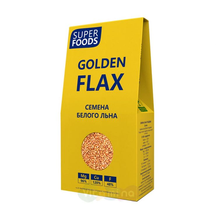 Golden Flax Семена белого льна