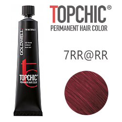 Goldwell Topchic Eluminated 7RR@RR - Стойкая краска для волос Роскошный красный с интенсивным сиянием 60 мл