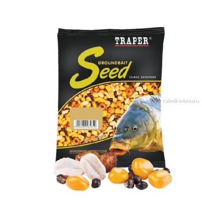 Seeds MIX 6 TRAPER (Трапер) 0,5кг Микс кукуруза конопля орехи