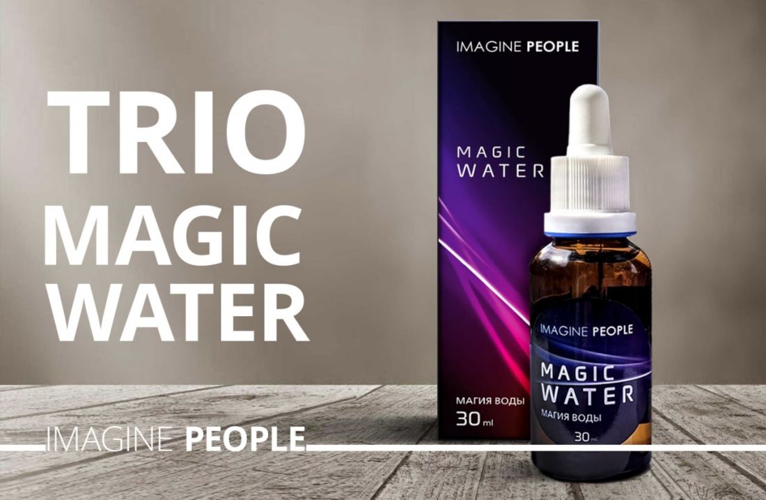 Trio  2+1 Magic water