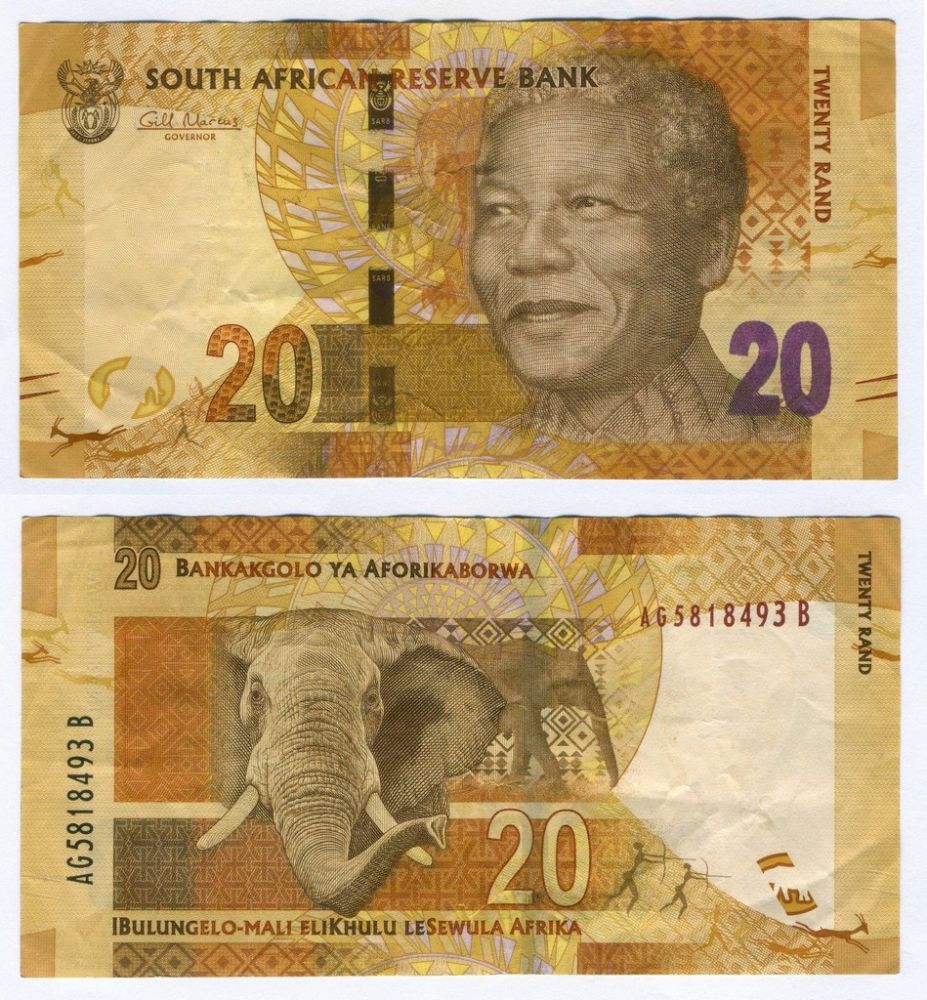 Ранды юар курс. Валюта ЮАР. Валюта Южной Африки. Мандела валюта ЮАР. Банкноты ЮАР 200 ранд 2018.