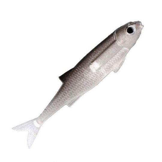 Виброхвост Mikado REAL FISH /  BLEAK уклейка PMRFR ароматизатор креветка