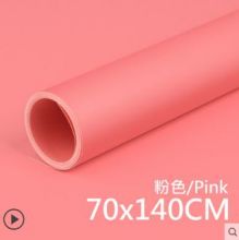 Фон пластиковый ПВХ 70х140 для предметной съемки розовый