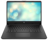 Ноутбук HP 14s-fq0088ur Чёрный (3B3M2EA)