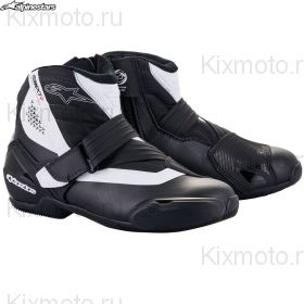 Ботинки Alpinestars SMX-1 R V2, Черно-белые