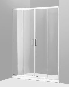 Душевая дверь Oporto Shower A-57 180x185 см прозрачное стекло