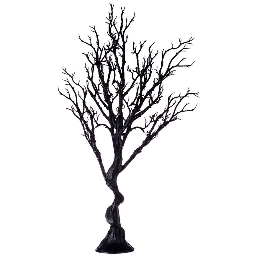 Декоративное изделие "Дерево" h=95 см. цвет: черный