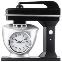 Часы настенные кварцевые "Chef Kitchen" 39 см., цвет: черный