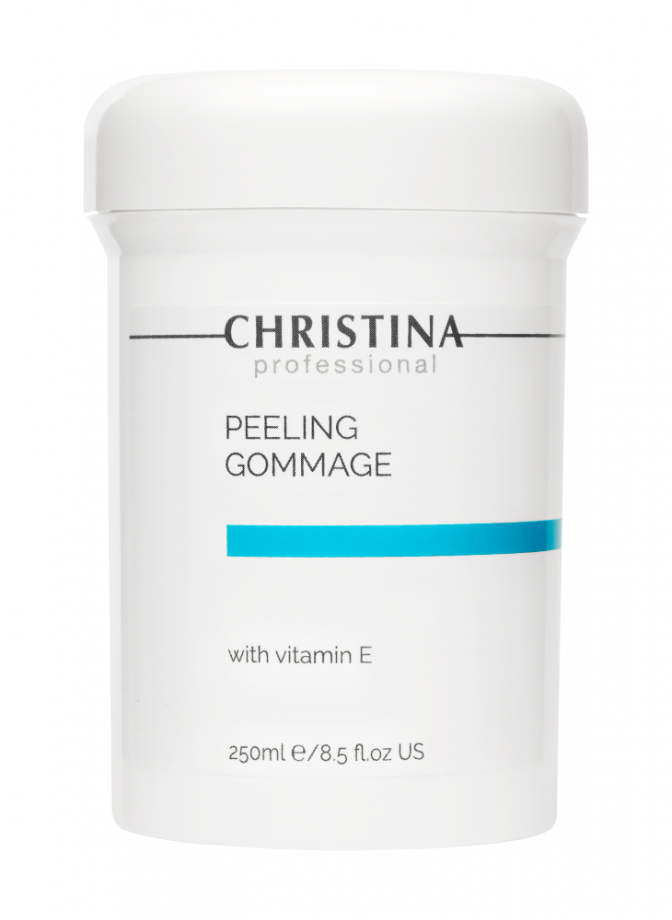 Пилинг-гоммаж с витамином Е для лица Christina (Кристина) 250 мл