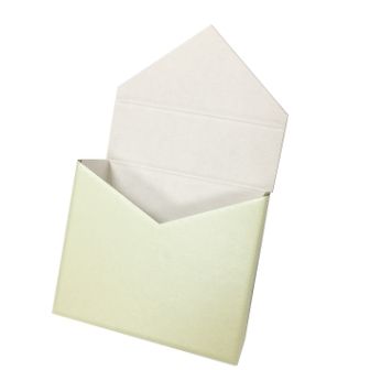 Кашпо-конверт Белый