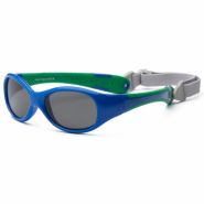 Солнечные очки для малышей Real Kids Explorer 0+ синий/зеленый