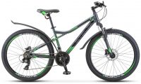Горный (MTB) велосипед STELS Navigator 610 D 26 V010 14" Серый/зелёный (LU088299 LU093801)
