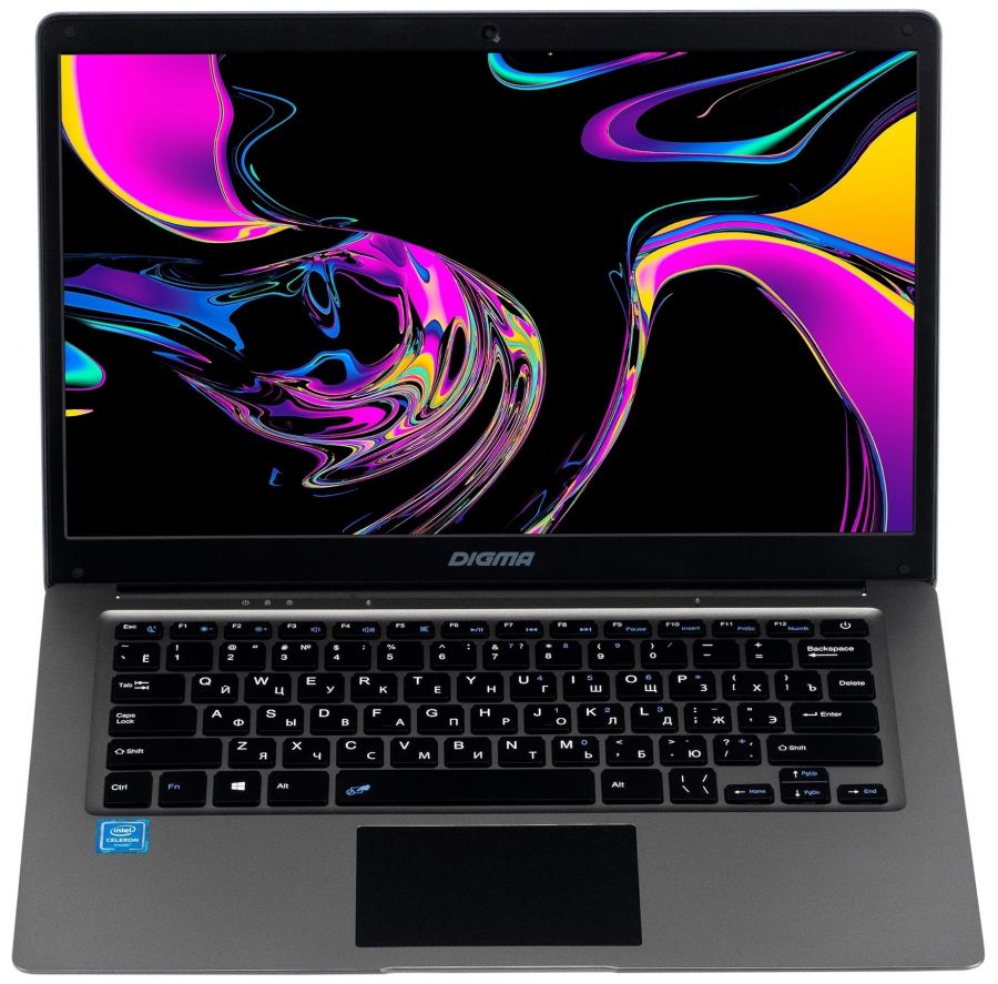Ноутбук DIGMA Eve 14 C411 14.1" Тёмно-серый (ES4058EW)
