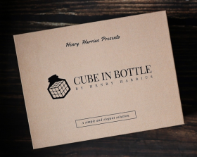 Cube in Bottle by Henry Harrius