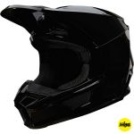 Fox V1 Plaic Black (MIPS) шлем внедорожный