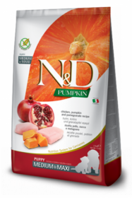 N&D Pumpkin Chicken & Pomegranate Puppi medium&maxi (Курица, гранат и тыква для щенков средних и крупных пород)
