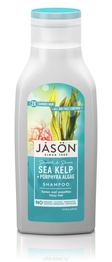 Шампунь для волос Морская водоросль (Sea Kelp Shampoo) Jason (Джейсон) 473 мл